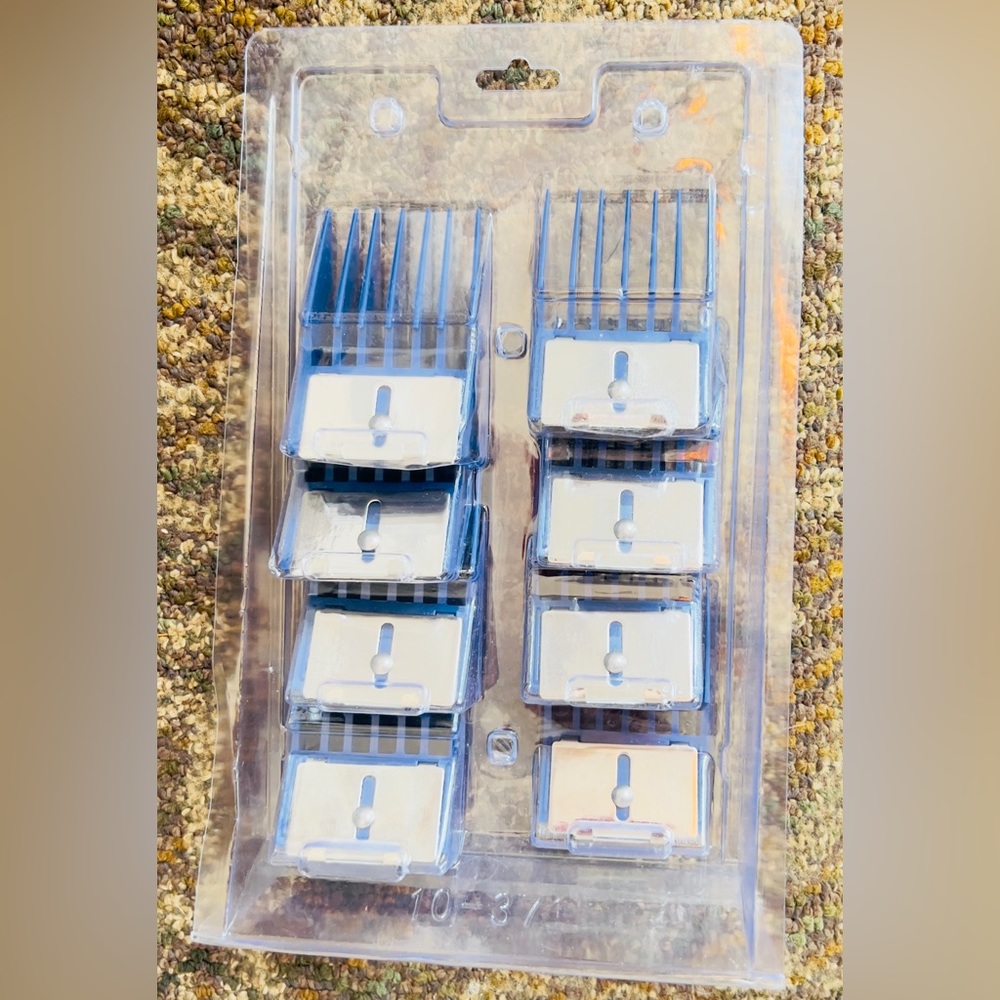 ANDIS Dog Clippers 8 Piece Large Comb Set • NEW IN BOX - Picture 4 of 12